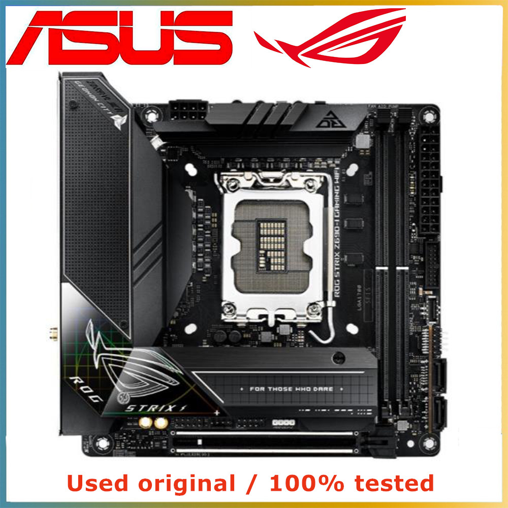 Lga1700 Itx Motherboard Ddr5 - لوحة أم ASUS ROG STRIX Z690-I